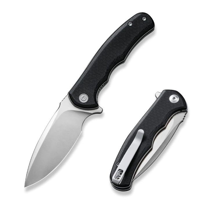 Ніж складаний кишеньковий Civivi Mini Praxis, (7.5 см) D2 / G10 чорний