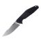 Ніж складаний туристичний Ruike D191-B, (9.2 см) 8Cr13Mov / G10 + steel 420 чорний