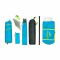 Намет надлегкий тримісний  з футпринтом Naturehike Cloud Up 3 Updated NH18T030-T, 210T, зелений