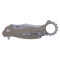 Ніж складаний кишеньковий Ruike P881-W, (7.6 см) 14C28N / G10 бежевий