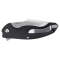 Ніж складаний туристичний Ruike P851-B, (8.9 см) 14C28N / G10 чорний