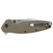 Ніж складаний туристичний Ruike P843-W, (9 см) 12C27 / G10 помаранчевий 