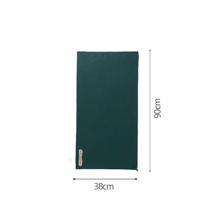Рушник швидковисихаючий Naturehike CNK2300SS010, 90*38, темно-зелений