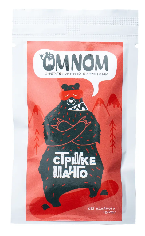 Батончик енергетичний OMNOM стрімке манго