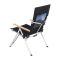 Крісло складане Naturehike NH17T003-Y, алюміній, чорний