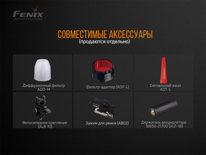 Ліхтар ручний Fenix TK22 V2.0