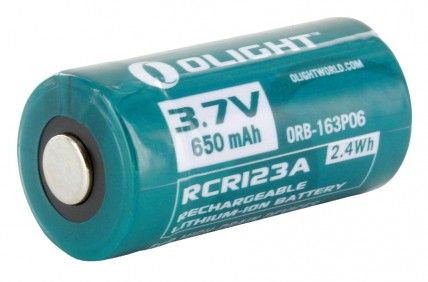 Акумулятор Olight RCR123 (16340) 650 mAh
