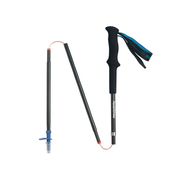 Трекинговые палки Naturehike Carbon ST08 110 см 4-сек. sky blue (NH18D020-Z)