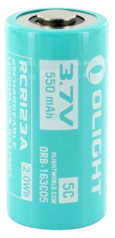 Акумулятор Olight RCR123 (16340) 550mAh для S1R
