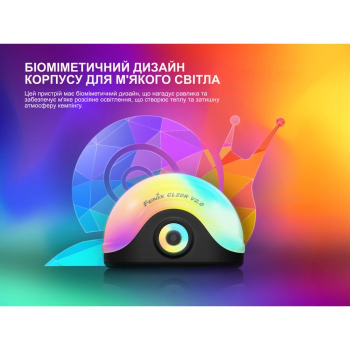 Ліхтар кемпінговий Fenix CL20R V.2.0, зелений