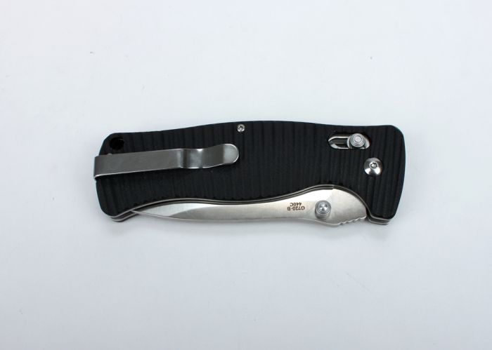 Ніж складаний туристичний Ganzo G720 (9 см) 440C / G10 помаранчевий
