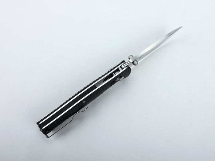 Ніж складаний туристичний Ganzo G720 (9 см) 440C / G10 помаранчевий