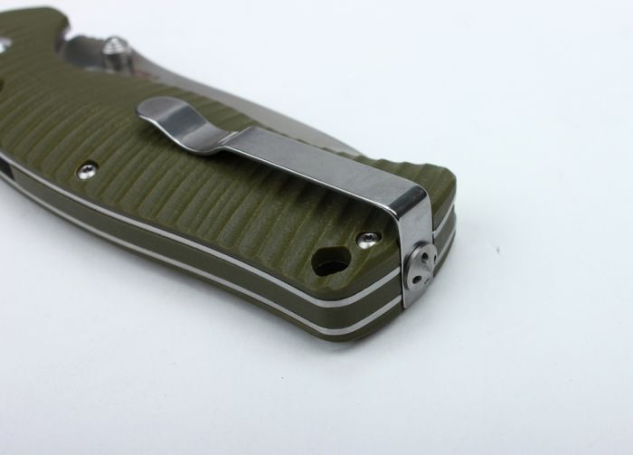 Ніж складаний туристичний Ganzo G720 (9 см) 440C / G10 помаранчевий