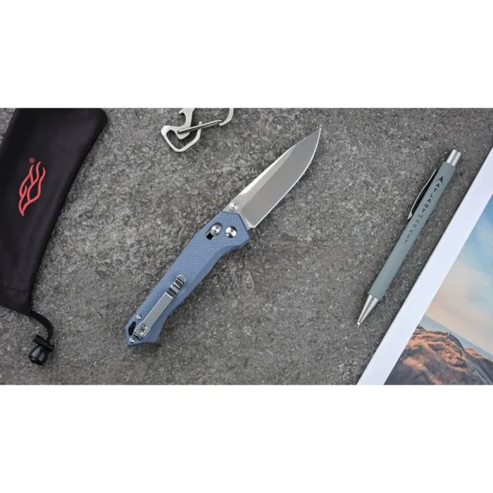 Ніж складаний туристичний  Firebird FB7651 (8.3 см) 440С / G10 сірий