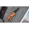 Ніж складаний туристичний Ganzo G7393P (8.7 см) 440C / G10 помаранчевий текстурований