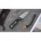 Ніж складаний туристичний Ganzo G7412 (8.9 см) 440C / G10 чорний