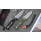 Ніж складаний туристичний Ganzo G7412 (8.9 см) 440C / G10 чорний