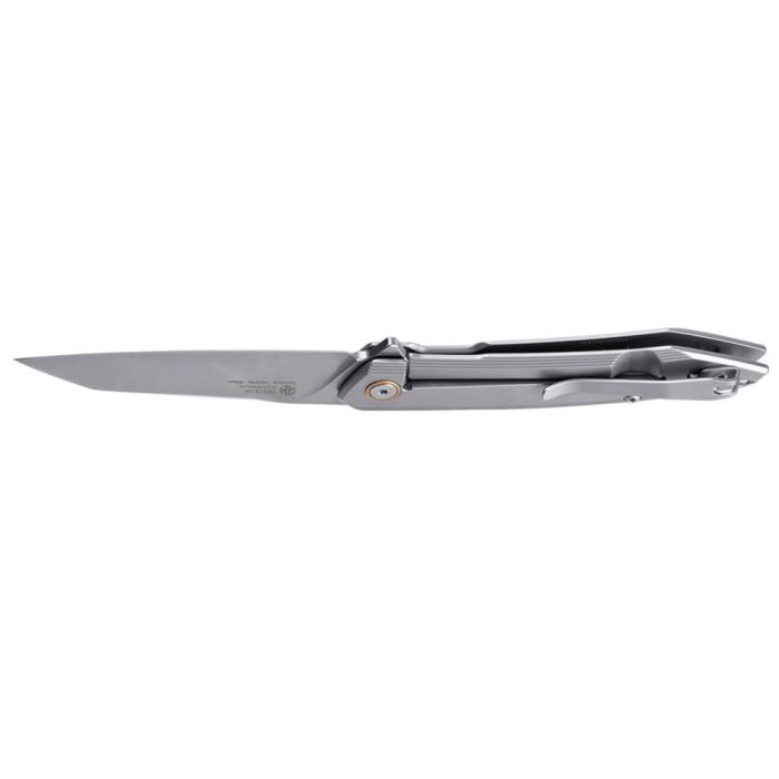 Ніж складаний туристичний Ruike P831S-SA, (8.5 см) 14C28N / 3cr14n сірий
