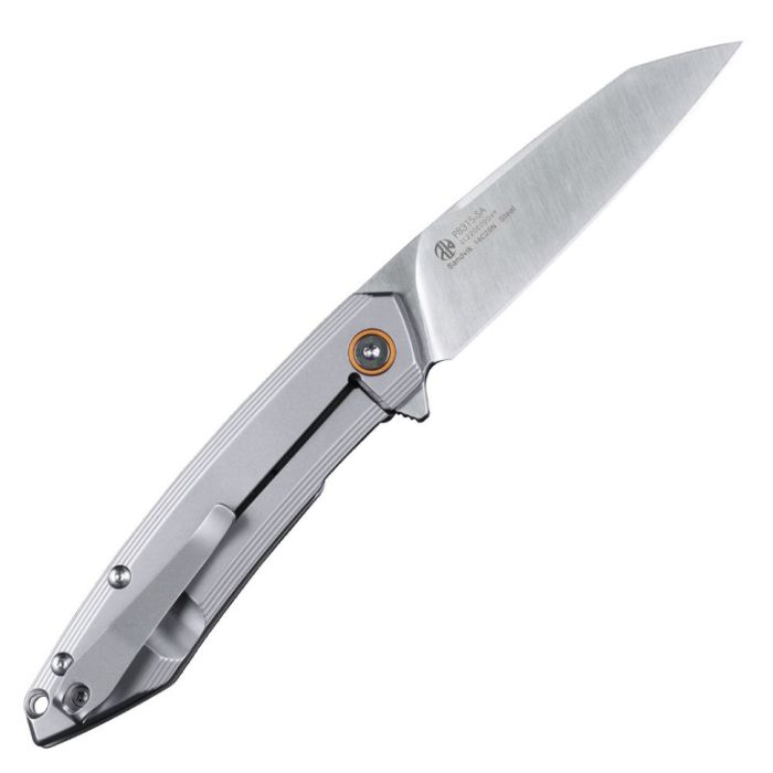 Ніж складаний туристичний Ruike P831S-SA, (8.5 см) 14C28N / 3cr14n сірий