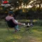 Розкладний стіл полегшений Naturehike NH19Z027-Z, сітка/ карбон, чорний