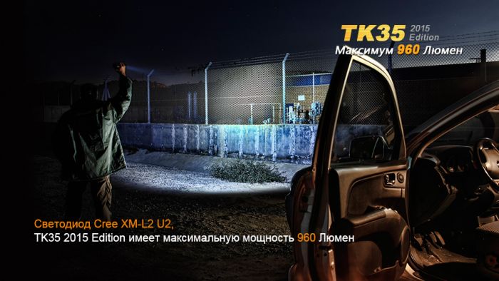Ліхтар ручний Fenix TK35 2015 L2U2