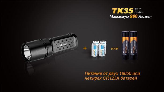 Ліхтар ручний Fenix TK35 2015 L2U2