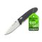 Ніж складаний туристичний Ganzo G704 ( 8.6 см) 440С / G10 чорний