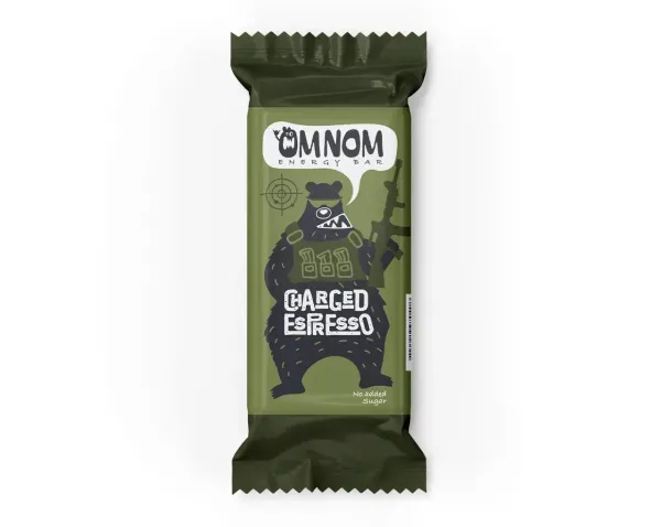 Батончик енергетичний OMNOM заряджене еспресо