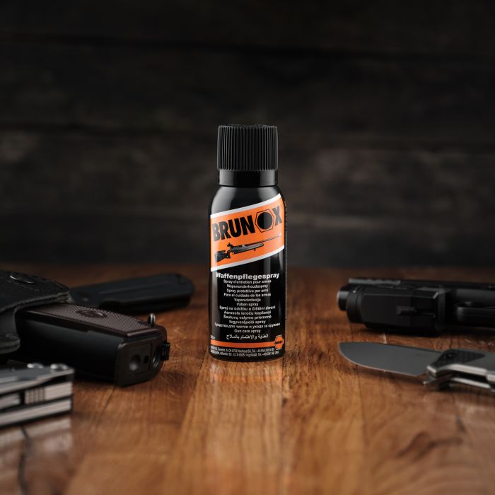 Антикорозійний захист і мастило для зброї, помпа Brunox Gun Care 100ml