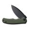 Ніж складаний кишеньковий Civivi Mini Praxis, (7.5 см) D2 / G10 зелений 