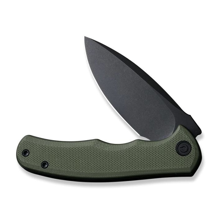 Ніж складаний кишеньковий Civivi Mini Praxis, (7.5 см) D2 / G10 зелений 