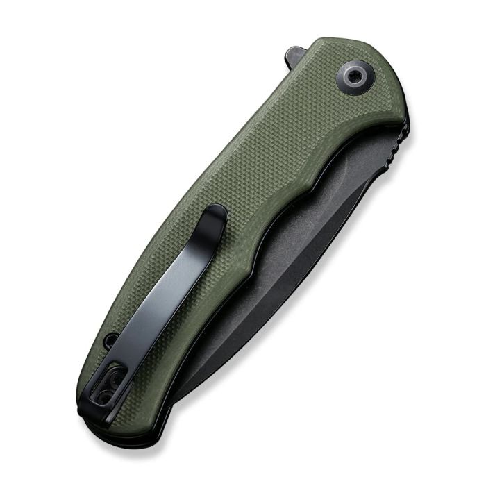 Ніж складаний кишеньковий Civivi Mini Praxis, (7.5 см) D2 / G10 зелений 