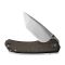 Ніж складаний туристичний Civivi Brazen, (8.8 см) D2 / Micarta зелений