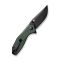 Ніж складаний кишеньковий Civivi ODD 22, (7.5 см) 14C28N / Micarta зелений