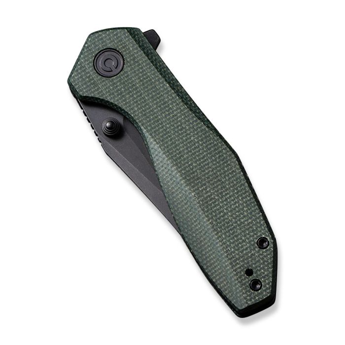 Ніж складаний кишеньковий Civivi ODD 22, (7.5 см) 14C28N / Micarta зелений