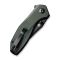 Ніж складаний кишеньковий Civivi ODD 22, (7.5 см) 14C28N / Micarta зелений