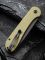 Ніж складаний туристичний Civivi Elementum Pocket, (8.9 см) 14C28N / Micarta оливковий
