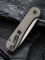Ніж складаний туристичний Civivi Elementum Pocket, (8.9 см) 14C28N / Micarta сірий
