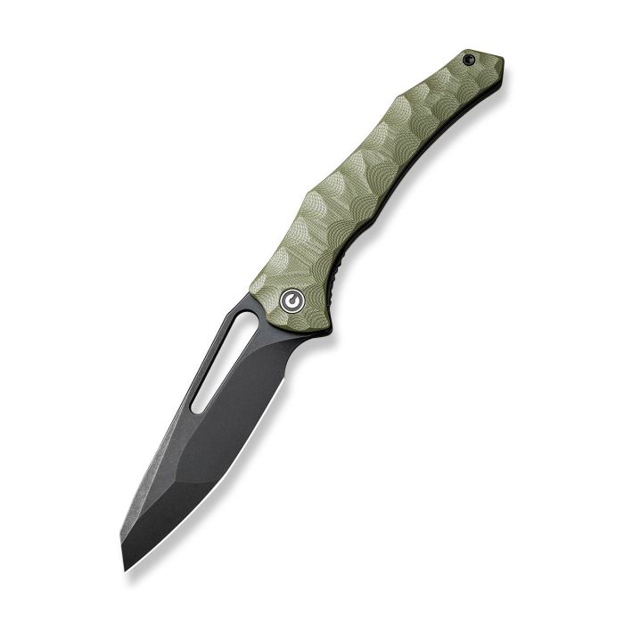 Ніж складаний туристичний Civivi Spiny Dogfish, (8.8 см) 14C28N / G10 зелений