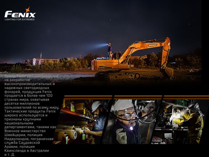 Фонарь ручной Fenix ​​C6V3.0