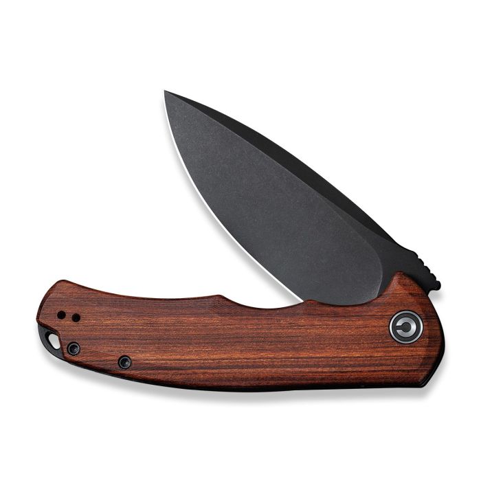 Ніж складаний туристичний Civivi Praxis, (9.5 см) 9Cr18MoV / Cuibourtia Wood 