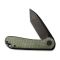 Ніж складаний кишеньковий Civivi Elementum, (7.5 см) D2 / Micarta зелений