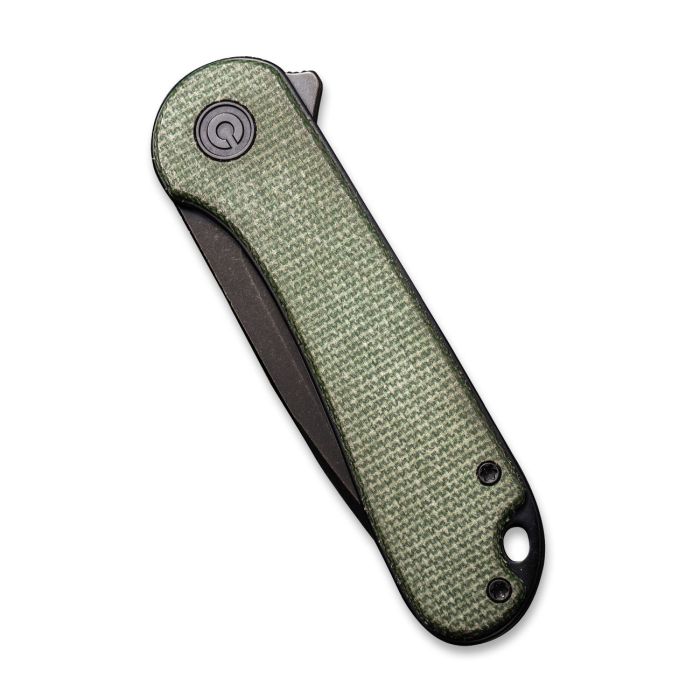 Ніж складаний кишеньковий Civivi Elementum, (7.5 см) D2 / Micarta зелений