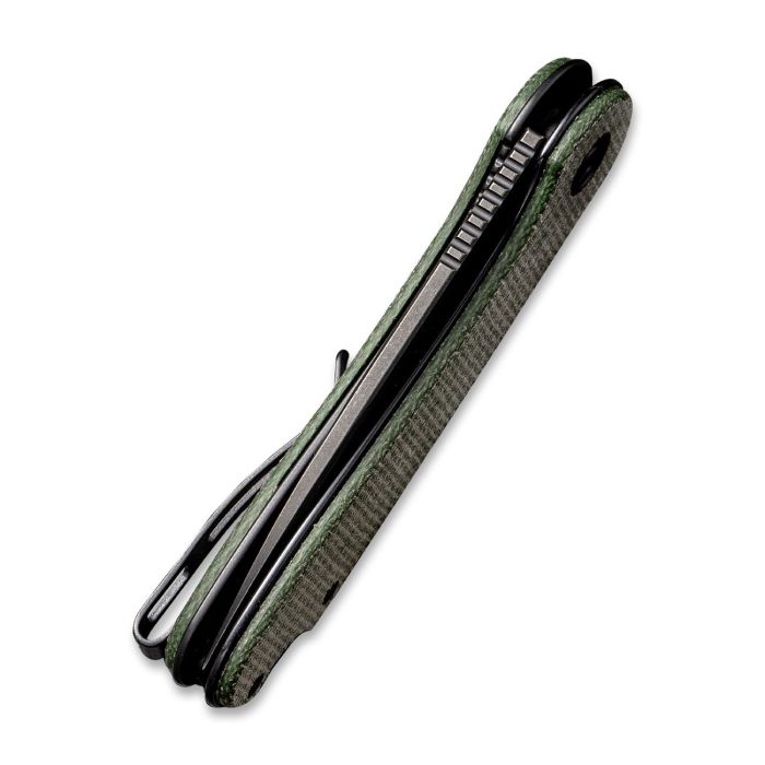 Ніж складаний кишеньковий Civivi Elementum, (7.5 см) D2 / Micarta зелений