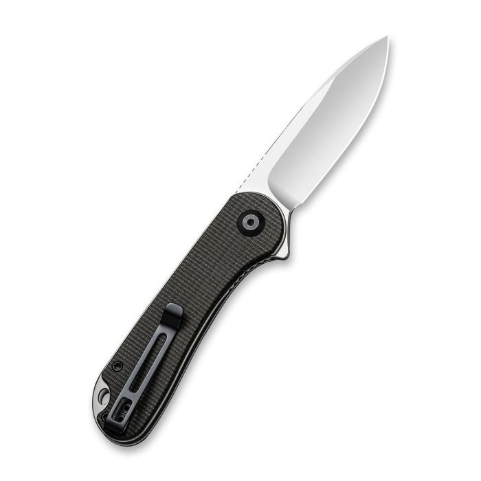 Ніж складаний кишеньковий Civivi Elementum, (7.5 см) D2 / Micarta коричневий