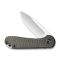 Ніж складаний кишеньковий Civivi Elementum, (7.5 см) D2 / Micarta коричневий