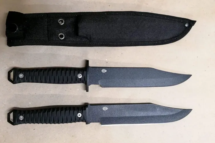 Армійський ніж ЧОРНОБАЙ Blade Brothers Knives (BBK)