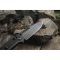 Ніж складаний туристичний Ganzo G768PT (8.8 см) D2 / G10 чорний, чорний клинок