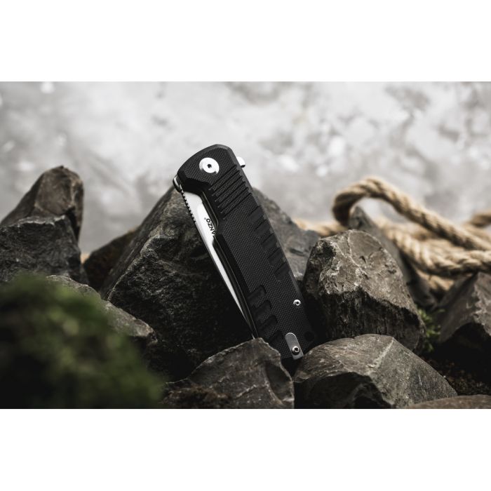 Ніж складаний туристичний Ganzo G769 (9 см) D2 / G10 чорний