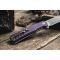 Ніж складаний туристичний Ganzo G769 (9 см) D2 / G10 фіолетовий